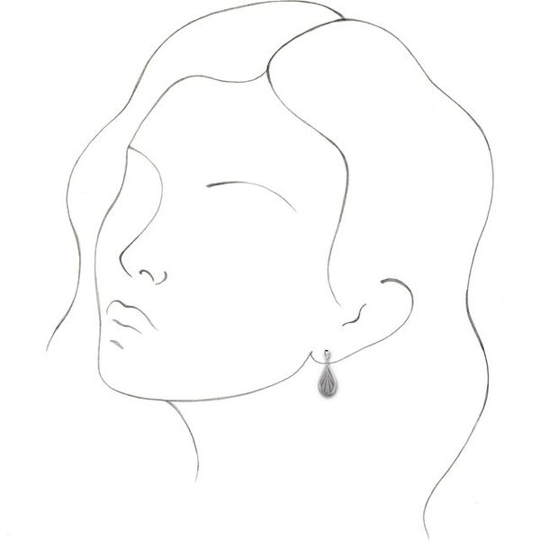 Geometric Dangle Earrings - Image 3