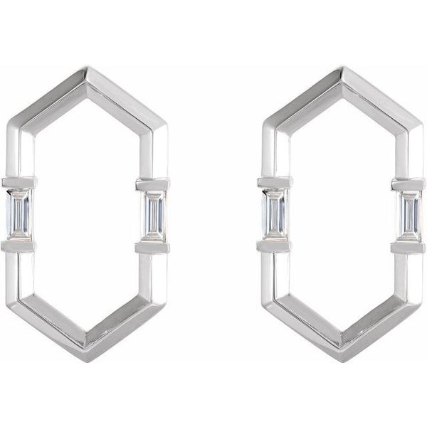 Geometric Earrings - Image 2