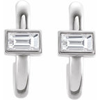 Accented Huggie Earrings - Image 2