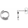 Circular Drop Earrings