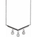 V Bar Necklace