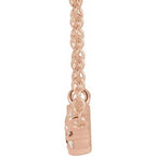 Accented Bezel-Set Necklace - Image 2