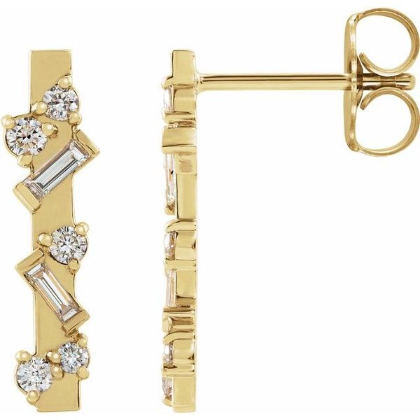 Scattered Bar Earrings