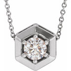 Geometric Necklace