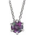 Solitaire Necklace or Slide Pendant