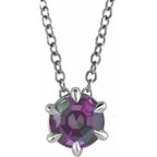 Solitaire Necklace or Slide Pendant