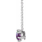 Solitaire Necklace or Slide Pendant - Image 2