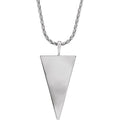 Engravable Geometric Necklace