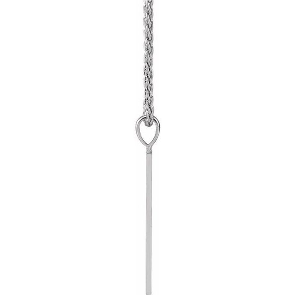 Engravable Geometric Necklace - Image 2