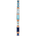 Baguette Bar Necklace or Slide Pendant