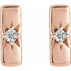 Accented Bar Earrings - Image 2