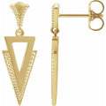 Geometric Dangle Earrings