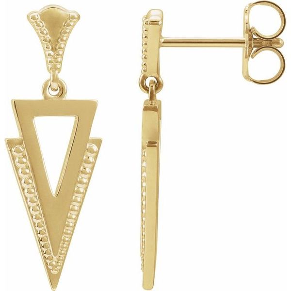 Geometric Dangle Earrings
