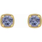 Round 4-Prong Earrings - Image 2