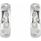 Accented Hoop Earrings - Image 2