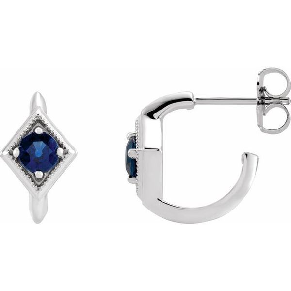 Geometric Hoop Earrings