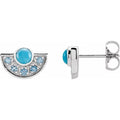 Fan Earrings
