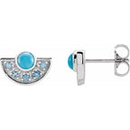 Fan Earrings
