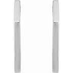 Geometric Hoop Earrings - Image 2