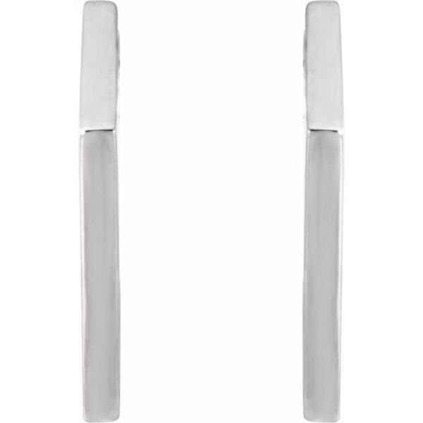 Geometric Hoop Earrings - Image 2