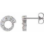 Graduated Circle Earrings