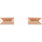 Geometric Stud Earrings - Image 2