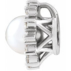 Halo-Style Pearl Pendant - Image 2