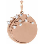 Engravable Family Tree Pendant