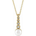 Pearl Bar Necklace