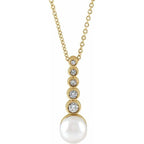 Pearl Bar Necklace