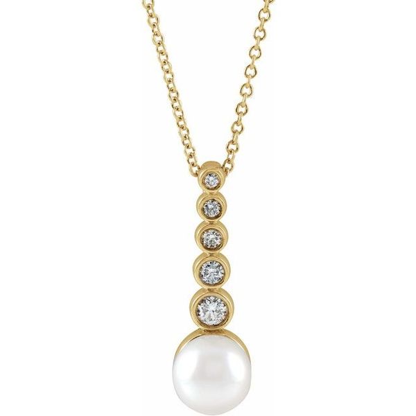 Pearl Bar Necklace