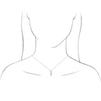 Pearl Bar Necklace - Image 3