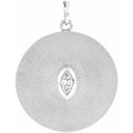 Accented Disc Pendant