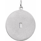 Accented Disc Pendant - Image 3