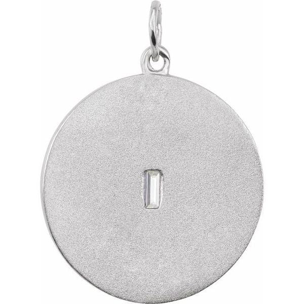 Accented Disc Pendant - Image 3