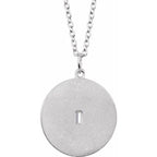 Accented Disc Necklace - Image 3