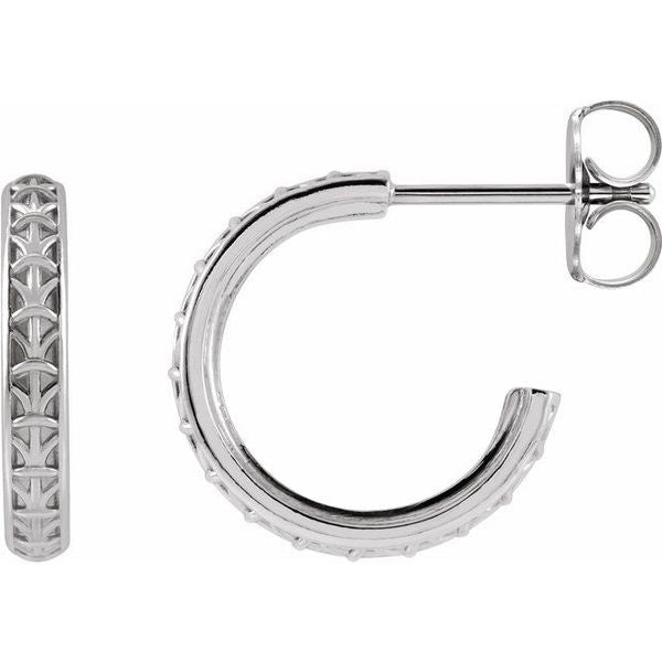 Geometric Hoop Earrings
