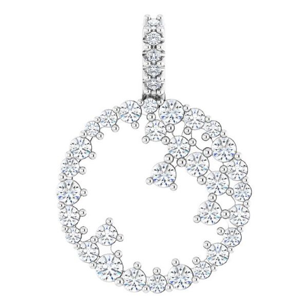 Scattered Circle Pendant