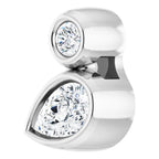Bezel-Set Necklace or Slide Pendant - Image 2