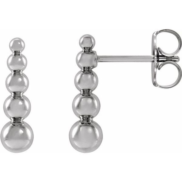 Graduated Ball Earrings