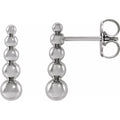Graduated Ball Earrings