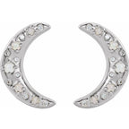 Crescent Moon Earrings - Image 2