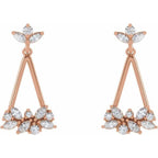 Geometric Cluster Earrings - Image 2