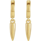 Spike Hoop Earrings - Image 2