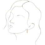 Spike Hoop Earrings - Image 3