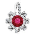 Halo-Style Pendant