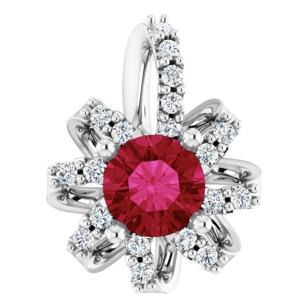 Halo-Style Pendant