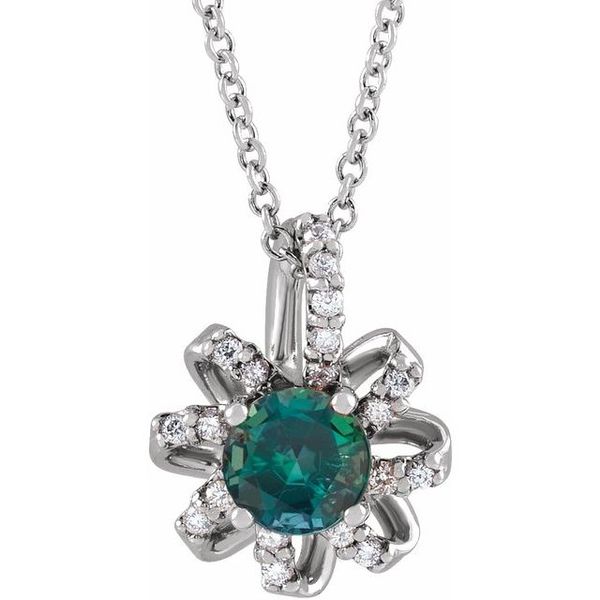 Halo-Style Necklace