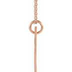 Engravable Pierced Heart or Star Necklace - Image 2