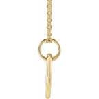 Engravable Accented Necklace - Image 2